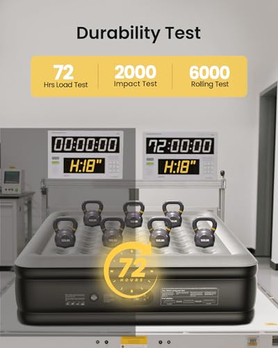 OhGeni Cal King Inflatable Bed