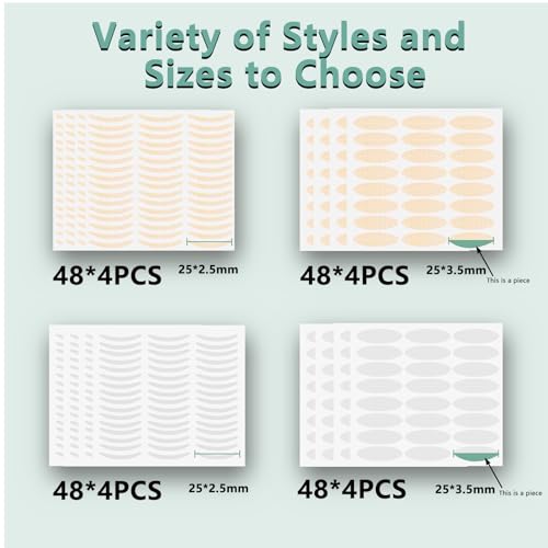 image for Generic Eyelid Lifter Strips-768PCS Breathable Double Eyelid Tape,Invi