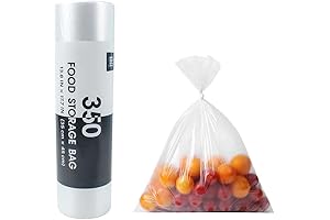 Economical Food Safe Plastic Produce Bags (350 Count)