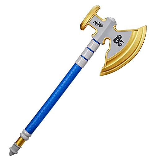 Nerf Dungeons & Dragons Holga's Greataxe, Foam Head, Dungeons & Dragons, D&D Play Toys, Ages 8 & Up