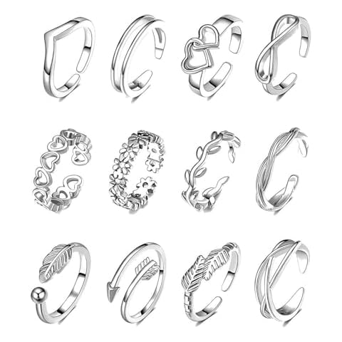 Bagues d'orteil KGDUYC 12pcs Cover