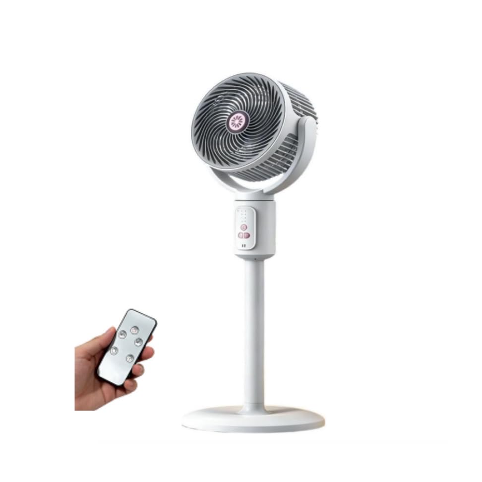 Pedestal Fan For Bedroom Standing Fan For Bedroom 2026 Upgraded Whole Room Air Circulator 90Ft Airflow 30Db Quiet Dc Motor Cooling Device 90° Oscillating Pedestal 3 Speeds Usb Adjustable Height