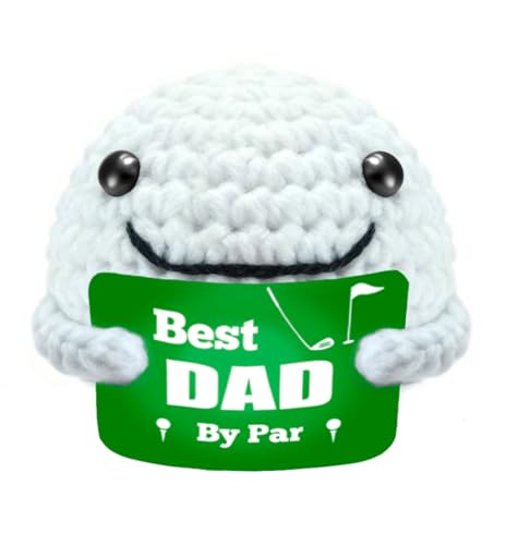 Funny Best Dad by Par Crochet Ball