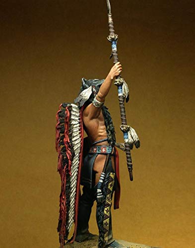 Kit modelo resina sin pintar escala 1/18 figura histórica 90mm miniatura 3