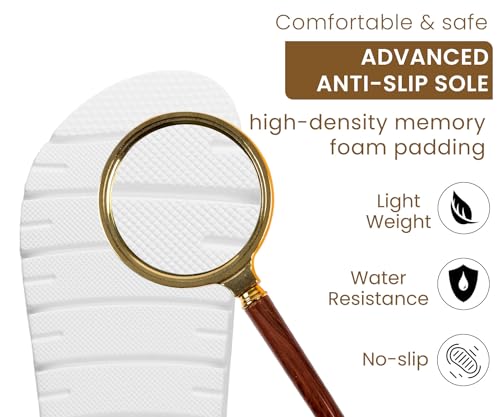 Genuine Leather Platform Sandals Wedge Chunky Platform Sandal-Women Sandals with EVA Memory Foam Sole and Cork Footbed3