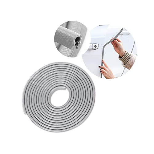 CGEAMDY Protection Portiere Voiture, Joint Caoutchouc de Protection Automobile, Protecteurs de Bords en Aluminium pour Portes de Voiture, Universel Accessoires...