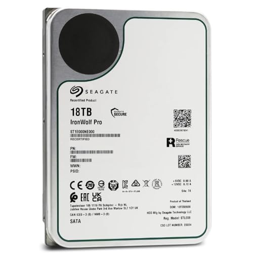 Amazon | 【整備済み品】Seagate IronWolf Pro 3.5