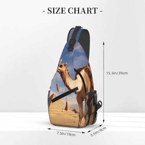 Bolso cruzado deportivo para hombre y mujer color negro miniatura 3