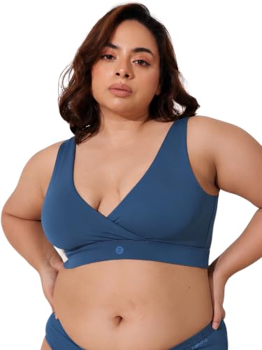 Image of ZELENA Maternity Padded Bra | Removable Cups, Broad Waistband | Soft Stretchable Modal Fabric | Easy Pull Nursing Bra for Pregnancy and Breastfeeding