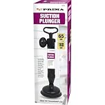 Drain Unblocker Sink Plunger Kitchen Bathroom Toilet Buster Air Pump with 2 Type Rubber Suction Cups Blockage Remover Suitable for Sinks Baths and Showers Black (Pack of 1)