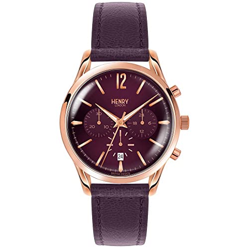 Imagen de Henry London Reloj Analógico para Mujer de Cuarzo con Correa en Cuero 5018479077954