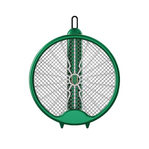 Matamoscas Eléctrico Recargable - Raqueta Matamoscas Eléctrica, Repelente De Insectos Recargable por USB, Matamoscas Seguro, Matamoscas Seguro | Repelente De De Mano con Luz LED Que Atrae, T