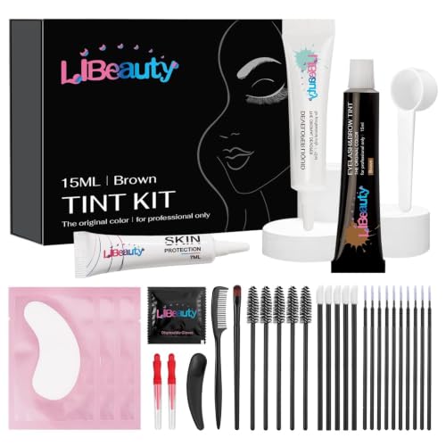 Libeauty Eyelash and Eyebrow Color Kit Brown