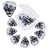 Doves print Guitar Picks 12 Pack Personalized Guitar Picks with Storage Box Guitar Accessories for Ukulele Electric Acoustic Guitars Bass