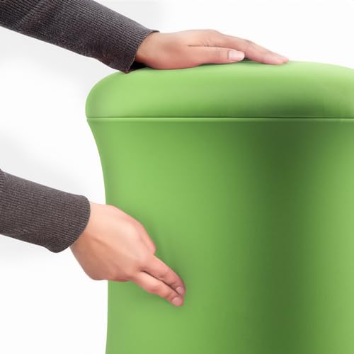 Image of ADHD Wobble Stool, Yoga Ball Chair, Ergonomic Active Sitting Stool for Adults,Kids, Improves Focus, Posture Balance Adjustable Height, Non-Slip Base for Home, School, Exercise, Yoga (Green)