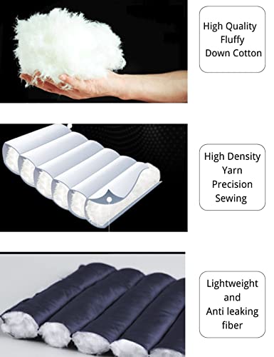 Kinkia Men's Lightweight Puffer Jacket Ultra Soft Warm Waterproof Quilted Hooded Outwear Coat 6