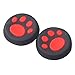 Produktbild FeiliandaJJ 1 Paar Controller Cap Set Katzentatze Silikon des Controllers aufsätze Für PS 3/4 Xbox ONE (Rot)