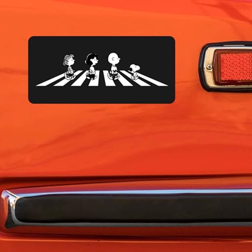 Image of Peanuts Abbey Road Adhesive Vinyl Decal