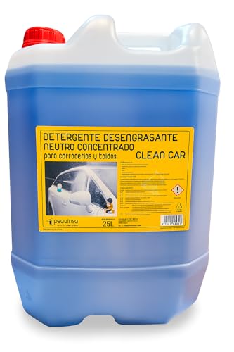 Detergente Desengrasante Neutro Concentrado para Carrocerías y Lonas, Envase 25 Litros