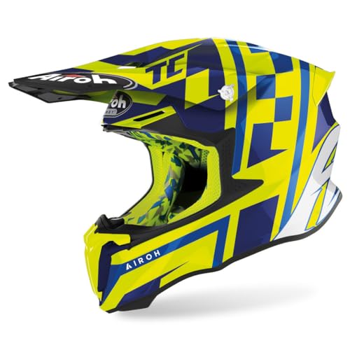 Airoh Helmet Twist 2.0 TC21 Yellow Gloss XL
