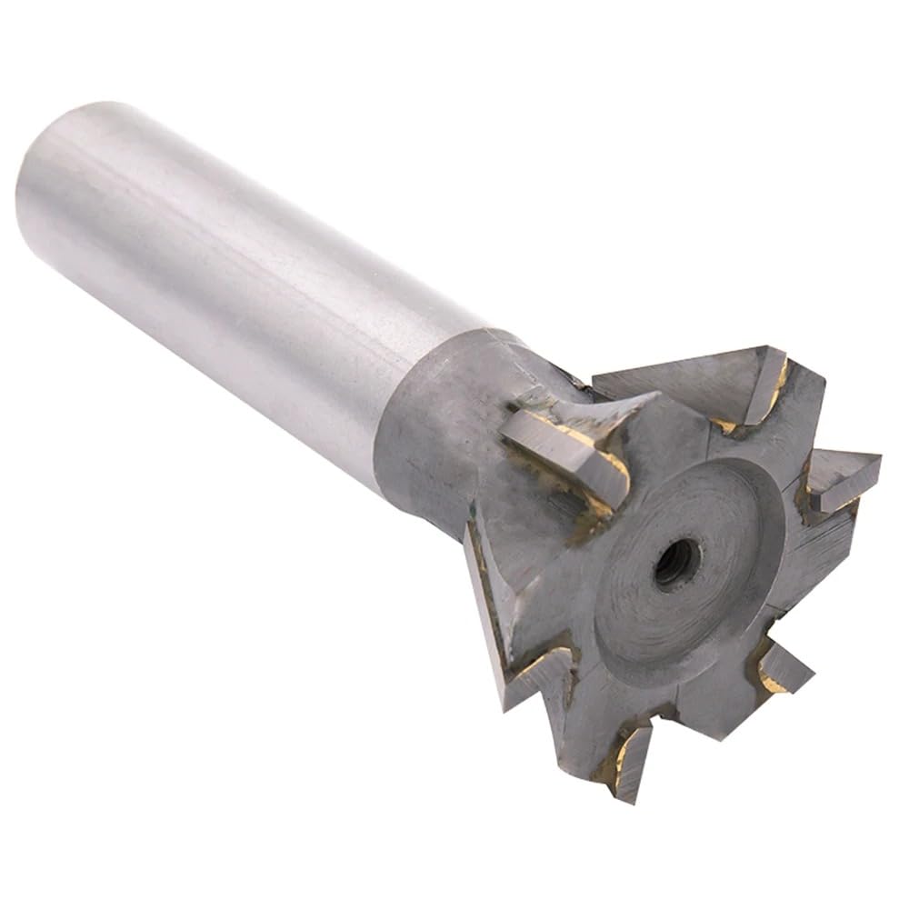 Schwalbenschwanz-Schneidwerkzeug, 45 55 60 Grad YG8 Schwalbenschwanz-Nutfräsen, Hartlegierungs-Fräser mit geradem Schaft(40mm x 60)