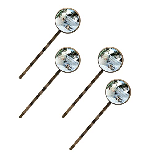 Épingles à cheveux bonhomme de neige barrettes hiver fille femme