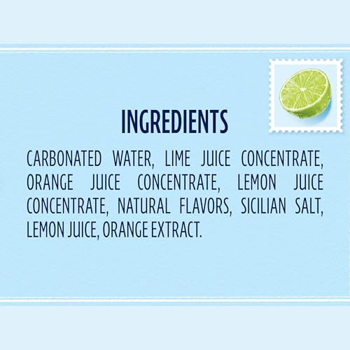 Sanpellegrino CIAO Lime Sparkling Water, Low-Calorie Italian Sparkling Water with Real Fruit Juices, 0g Added Sugar, 24-Pack - Thumbnail 3