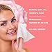 Petal Fresh Pure Brightening Rose Makeup Removing, Cleansing Towelettes, Gentle Face Wipes, Daily Cleansing, Vegan and Cruelty Free, 60 count