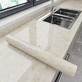 Peakjune Marmor Folie Selbstklebend,Klebefolie MöBel Marmoroptik,Marmoroptik MöBelfolie GläNzend KüChenfolie,Marmoroptik MöBelfolie GläNzend KüChenfolie,Wasserfest,FüR KüChenschräNke