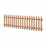 MADERA DE ALEPO DE ALTA CALIDAD – NATURAL: Madera de alerce robusta y duradera con resistencia natural a la intemperie. Ideal para vallas de jardín de alta calidad con un aspecto natural.