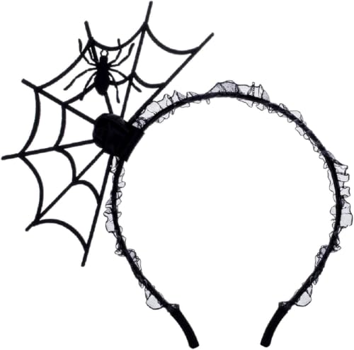 Love Sweety Halloween Spider Ghost Pumpkin Hair Hoop Cosplay Devil Headband (Spider)