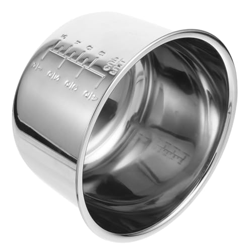 GALPADA Olla De Arroz Con Interior Inoxidable Olla De Cocción Para Arroz De Olla Arrocera Compatible Con Ollas Eléctricas y Programables Duradero y Resistente