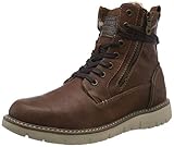  MUSTANG Herren Schnür-Boot Klassische Stiefel, Braun (Kastanie 301), 43 EU