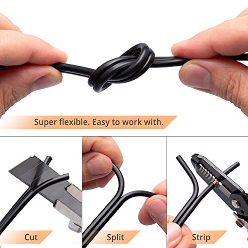 Wirefy 14/2 Low Voltage Landscape Lighting Wire - 14-Gauge 2-Conductor 50 Feet #TOP3