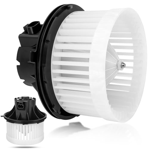 Image of AC Blower Motor Compatible with 1999-2007 Chevy Avalanche Silverado Suburban Tahoe GMC Sierra 1500 2500 3500 HD Yukon Cadillac Escalade EXT ESV Replaces 15-81647, 89019321, 35143, 1581647
