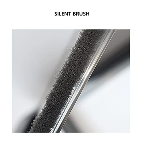 Porta pet para cães e gatos, porta com aba de gato para interior externo, 4 vias magnéticas com fech