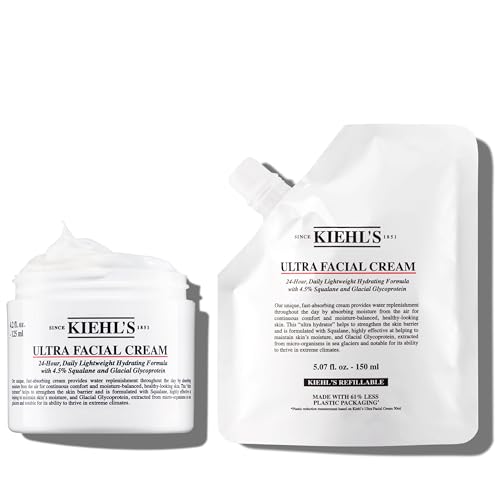 Kiehl's冰河糖蛋白舒敏修护保湿霜补充包套组