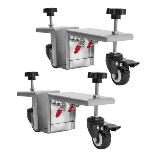 2 Pieces Door Installation Tool, Installation Tool for Doors 1.375 to 1.75 Inches Thick, 500 pounds Door Installation Tool Kit with 4 pressure plate holders, Stainless Steel Silver