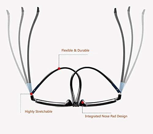 Suertree Blue Light Blocking Computer Reading Glasses - Image 5