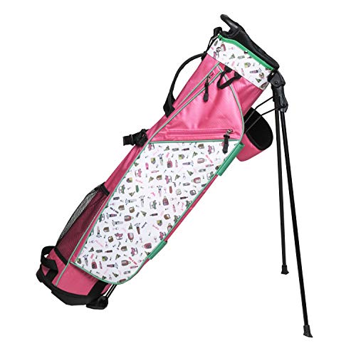 Glove It Sunday Golf Bag For Women - Super Lightweight Golf Bag With Stand, 4-Way Divider, 3 Easy-Access Pockets, Convenient & Accessible (Nine & Wine) #TOP1