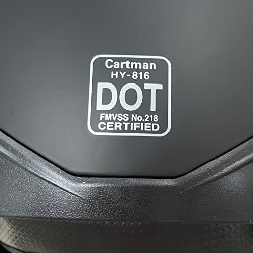 Cartman Motorcycle Open Face Helmet With Sun Visor Quick Release Buckle thumb #8