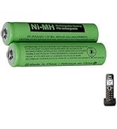 OSIM 2Pack BK-40AAABU Ni-MH AAA Rechargeable Batteries 1.2V AAA Ni-MH Rechargeable Batteries 400m...