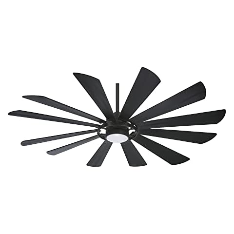 Minka-Aire Windmolen Smart Ceiling Fan with Light Kit Cover