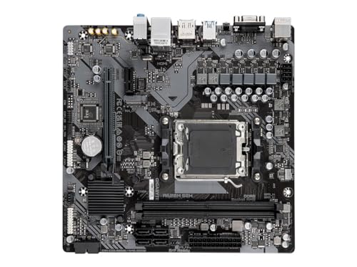 Gigabyte A620M S2H Motherboard, Supports AMD Ryzen 8000 CPUs, 5+2+2 Phases Digital VRM, up to 7200MHz DDR5 (OC) - Image 2