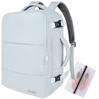 Taygeer Ryanair Cabin Bags 40x30x20 Underseat, Travel Backpack Cabin Size, Rucksack for Plane Hand Luggage Backpack for Travelling, Ryan Air Cabin Bag 40x30x20 with Separate Shoe Pouch, Baby Blue