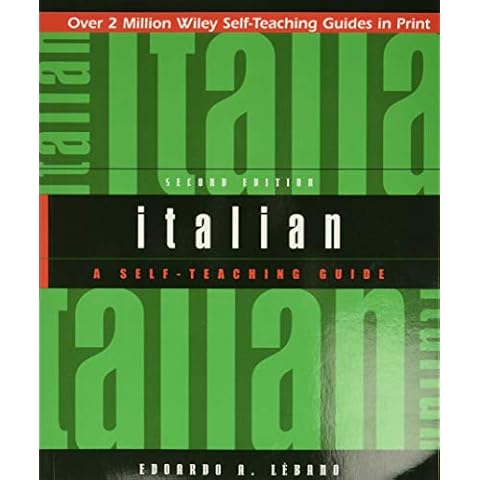 Italian: A Self-Teaching Guide, 2nd Edition Cover