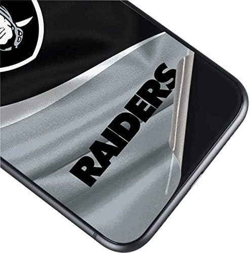 Skinit Decal Phone Skin Compatible with iPhone 11 - Officially Licensed NFL Las Vegas Raiders Design