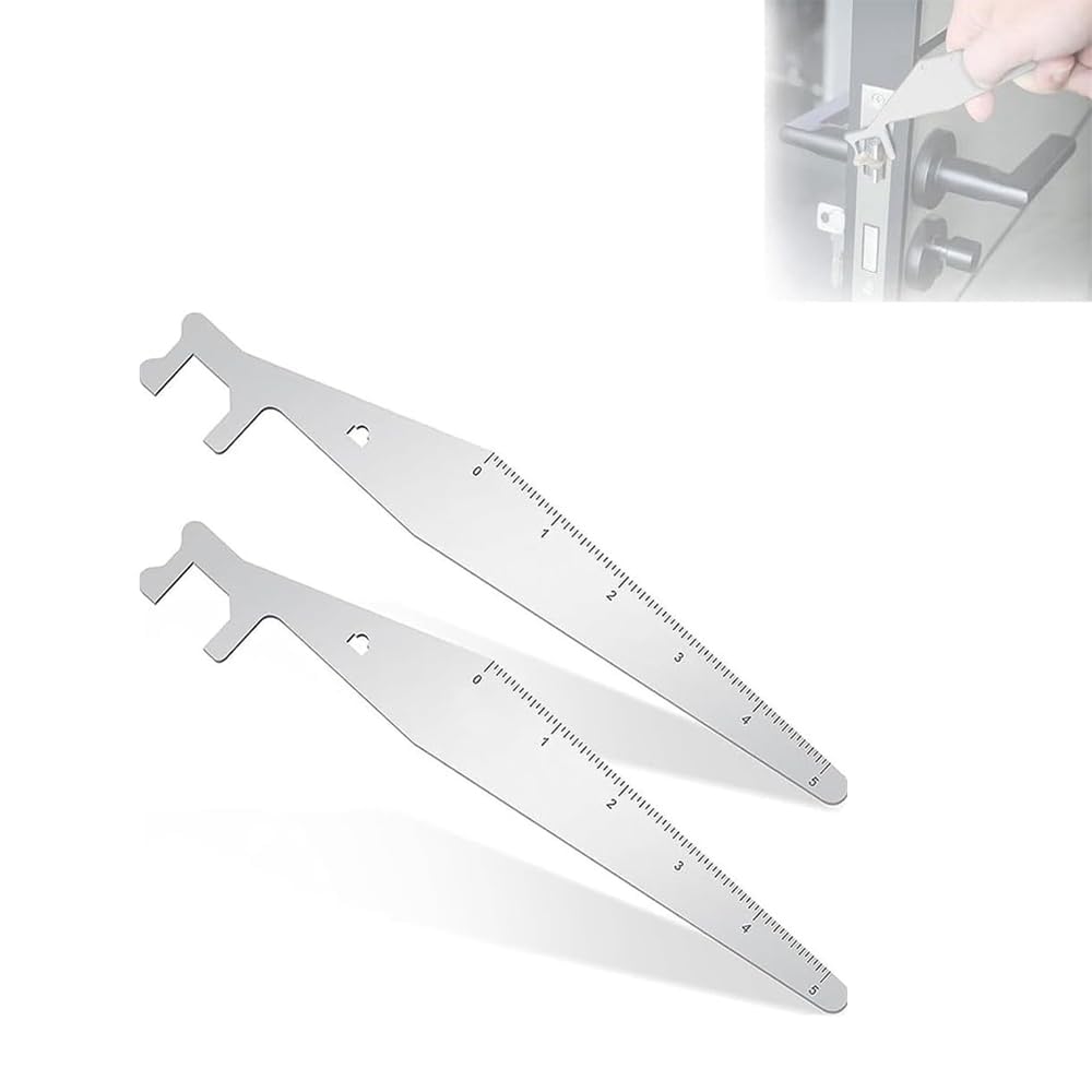 FirePik Pro Lock Picking Fire Tool, Firefighter Tools, Firefighting Tools Hand Tools, Multipurpose Leverage Tool, Lock Picking Fire Tool for Firefighters (2pcs A)