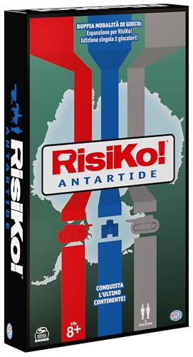EDITRICE GIOCHI, Risiko! Antartide, Gioco di Strategia, 2 Giochi in