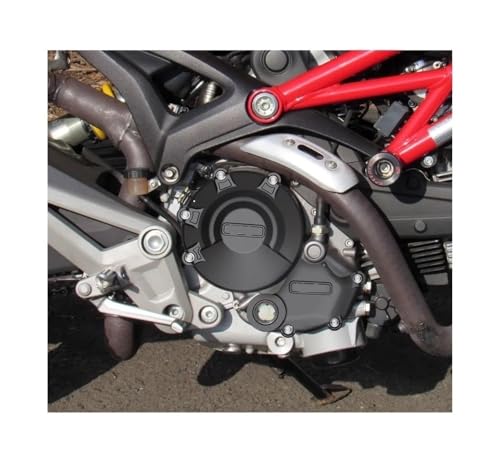 Protectora funda engine cubre estator para Monster 1100 796 cubierta motor 2008-2015 4